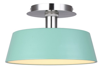 Jessa LED Flush Mount in Teal (387|LFM263A13GRN)