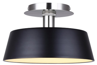 Jessa LED Flush Mount in Matte Black (387|LFM263A13BKN)