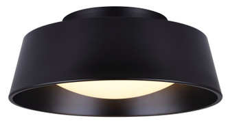 Dion LED Flush Mount in Black (387|LFM131A14BK)