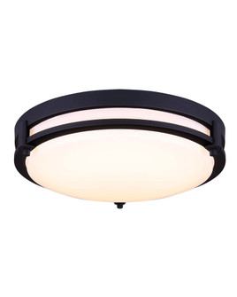 Gilda LED Flush Mount in Black (387|LFM112A13BK)