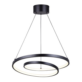 Livana LED Chandelier in Matte Black (387|LCH259A20BK)