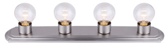 Vanity Four Light Vanity in Brushed Pewter (387|IVLBS1451)