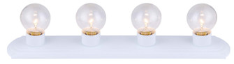 Vanity Four Light Vanity in White (387|IVLBS1411)