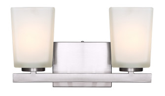 Hartley Two Light Vanity in Brushed Nickel (387|IVL472A02BN)
