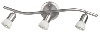 James Three Light Track Lighting in Brushed Pewter (387|IT356A03BPT10)
