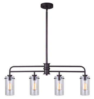 Albany Four Light Pendant in Oil Rubbed Bronze (387|IPL679A04ORB)