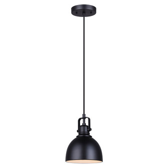 Polo One Light Pendant in Matte Black (387|IPL622A01BK)