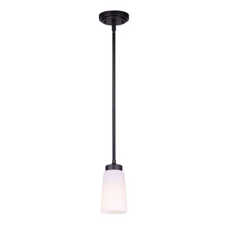 Portia One Light Pendant in Black (387|IPL326A01BK)