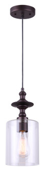 York One Light Pendant in Oil Rubbed Bronze (387|IPL276B01ORB)
