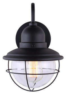 Lohan One Light Outdoor Downlight in Black (387|IOL254BK)