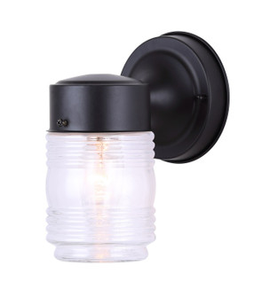 Outdoor Wall Light One Light Outdoor Wall Mount in Black (387|IOL2010)