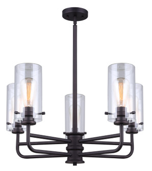 Albany Five Light Chandelier in Oil Rubbed Bronze (387|ICH679A05ORB)