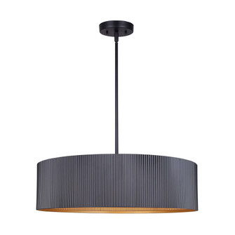 Rexton Three Light Chandelier in Matte Black (387|ICH1119A03BK22)