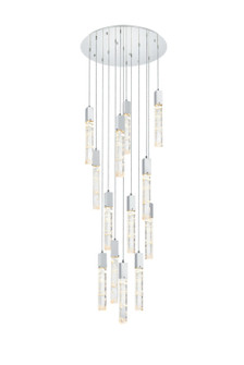 Aurora 13 Light Chandelier in Chrome and Clear (173|2089G30C)