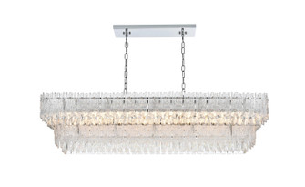 Emilia Eight Light Chandelier in Chrome and Clear (173|1780G50C)
