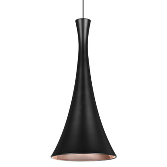 Besa Rondo Pendant Pendant in Black (74|X-RONDO-LED-BK)