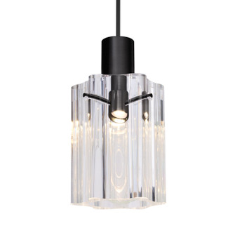 Besa Ice 4 Pendant Pendant in Black (74|RXP-ICE4CL-BK)