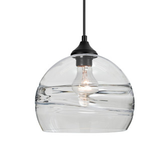 Besa Spirit 8 Outdoor Pendant Pendant in Black (74|OP-SPIR8CL-BK)