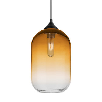Besa Omega 12 Outdoor Pendant Pendant in Black (74|OP-OMEGA12AM-BK)