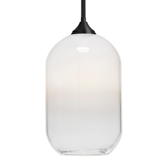 Besa Omega 12 Stem Pendant One Light Pendant in Black (74|1TT-OMEGA12WH-BK)