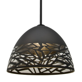 Besa Kiev Stem Pendant One Light Pendant in Black (74|1TT-KIEVBK-BK)