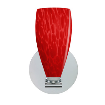 Besa Karli Wall Sconce One Light Wall Sconce in Polished Nickel (74|1SX-7198RC-PN)