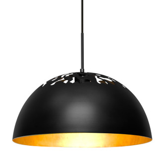 Besa Gordy Pendant LED Pendant in Black (74|1JC-GORDY-LED-BK)