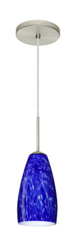 Besa Chrissy Pendant One Light Pendant in Satin Nickel (74|1BT-150986-SN)