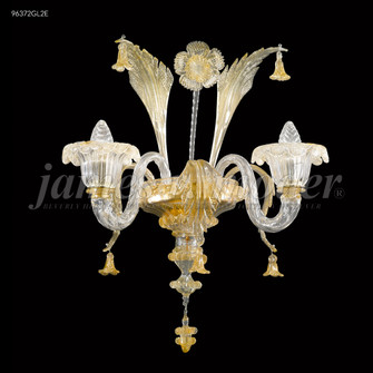 Murano Two Light Wall Sconce in Gold Lustre (64|96372GL2E)