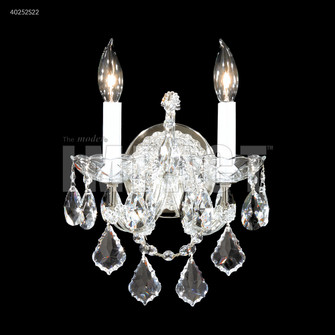 Maria Theresa Two Light Wall Sconce in Silver (64|40252S0GT)