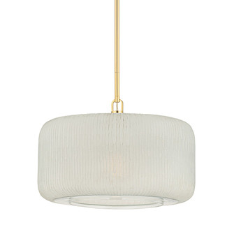 Beechurst One Light Pendant in Aged Brass (70|7020-AGB)