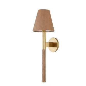 Lindenwood One Light Wall Sconce in Aged Brass (70|3420-AGB)