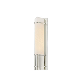 Tottenville One Light Wall Sconce in Polished Nickel (70|1116-PN)