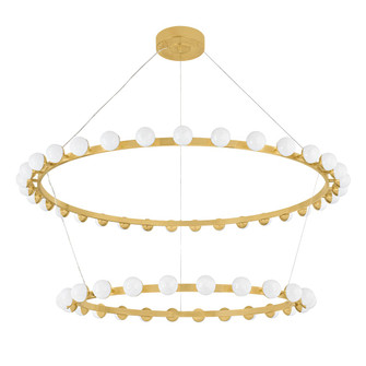 Linus LED Chandelier in Vintage Brass (68|484-61-VB)