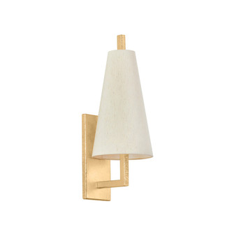 Tirana One Light Wall Sconce in Vintage Gold Leaf (68|480-01-VGL)