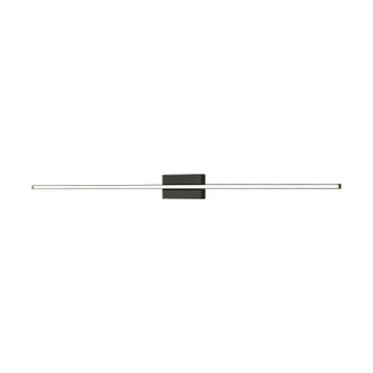 Vega Minor LED Wall Sconce in Black (347|WS18248-BK-UNV)