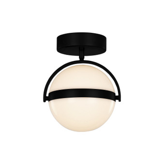 Globo LED Flush Mount in Matte Black (452|FM301001MB-UNV)