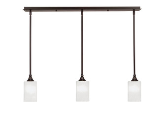 Stem Three Light Linear Pendalier in Dark Granite (200|36-DG-3001)