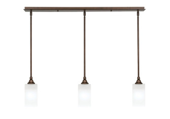 Stem Three Light Linear Pendalier in Bronze (200|36-BRZ-541)
