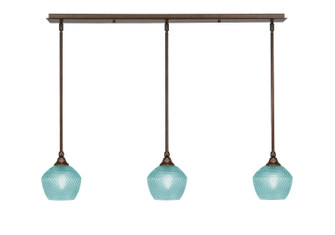 Stem Three Light Linear Pendalier in Bronze (200|36-BRZ-4625)