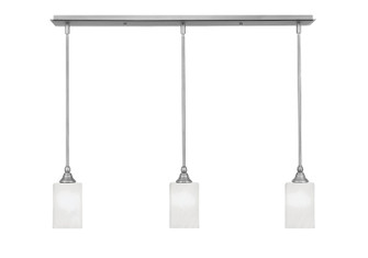 Stem Three Light Linear Pendalier in Brushed Nickel (200|36-BN-3001)