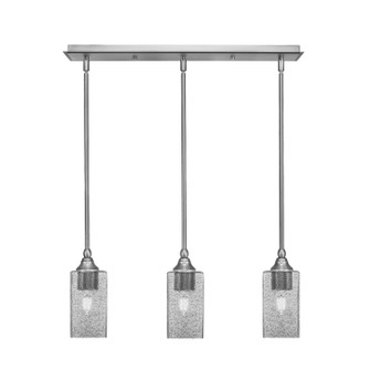 Stem Three Light Linear Pendalier in Brushed Nickel (200|25-BN-542)