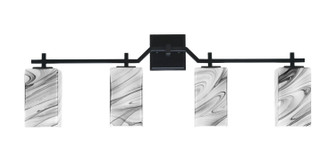 Corbin Four Light Bath Bar in Matte Black (200|2314-MB-549)