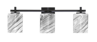 Franklin Three Light Bath Bar in Matte Black (200|1213-MB-549)