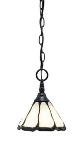 Chain One Light Mini Pendant in Matte Black (200|11-MB-9125)
