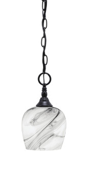 Chain One Light Mini Pendant in Matte Black (200|11-MB-4819)