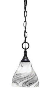 Chain One Light Mini Pendant in Matte Black (200|11-MB-4769)