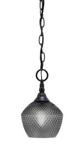 Chain One Light Mini Pendant in Matte Black (200|11-MB-4622)