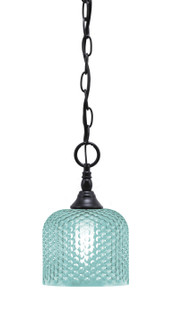 Chain One Light Mini Pendant in Matte Black (200|11-MB-4615)