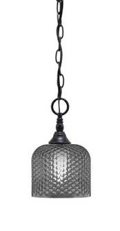 Chain One Light Mini Pendant in Matte Black (200|11-MB-4612)